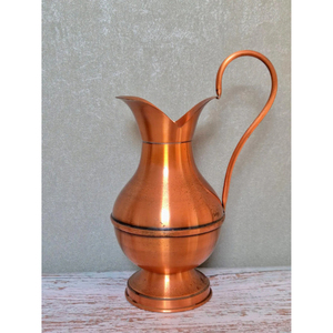 Handmade Copper Jug Decorative Water Pitcher for Home Design Tea Pots & <b>Kettles</b> for Copper Lovers Admirable Look Dining Usage - Product Image 4