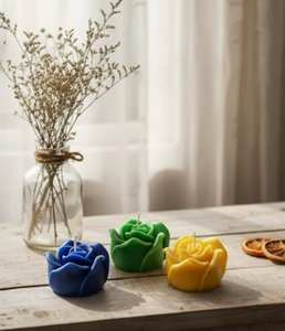 Velas Decorativas Flotantes Aromáticas de Parafina Hechas a Mano, Estilo Moderno y Romántico, para Bodas, Decoración del Hogar, Sets de Regalo, Venta al Por Mayor - Product Image 2