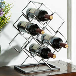 Precision-Welded Metal Wine Rack <b>Shelf</b> - Industrial Strength Commercial Bottle Display Stand for Liquor Stores & <b>Bars</b> - Product Image 2