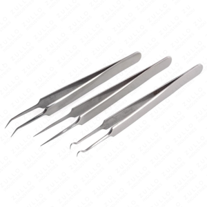 Pinzas de Acero Inoxidable para Pestañas y Herramientas de Cuidado Facial OEM, Kit Profesional de Extracción de Puntos Negros y Acné de Marca Privada - Product Image 4