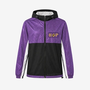 เสื้อแจ็คเก็ตฝึกซ้อมเต้นรำ เสื้อแจ็คเก็ตปักโลโก้ทีม เสื้อแจ็คเก็ตวอร์มอัพสำหรับเต้นรำ เสื้อแจ็คเก็ตวอร์มอัพเชียร์ลีดเดอร์ - Product Image 6