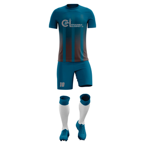 Conjunto de Uniforme de Fútbol Profesional con Construcción Atlética Flexible y Estampado por Sublimación Vibrante - Product Image 1