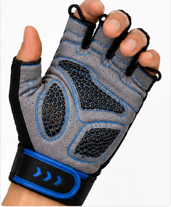 Guantes de Ciclismo Ligeros de Medio Dedo con Diseño de Malla Ventilada para Hombres y Mujeres, para Ciclismo al Aire Libre, Fitness, Carreras y Deportes, Cómodos - Product Image 3