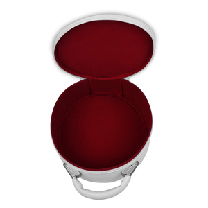 Gorra de Cuero Blanca para Maestro Masón de la Logia, con Estuche, Diseño Arco Real y Regalia Masónica Personalizada, ¡Gran Venta! - Product Image 4