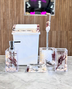 Juego de Baño de Resina Hecho a Mano con Set de Regalo Personalizado a Precio Bajo, Hecho en India - Product Image 2