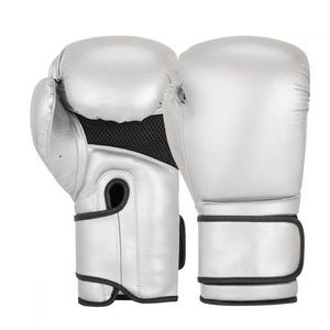 Guantes de Boxeo de Cuero de Último Diseño, Profesionales, de la Mejor Calidad, con Cierre de Gancho y Bucle, Personalizables, para Kick Boxing y MMA - Product Image 1