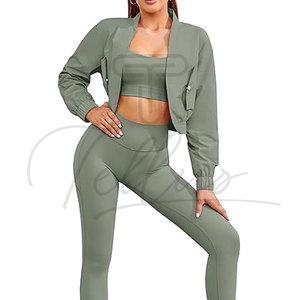 Nuevo Diseño, Chaqueta Corta Transpirable para Mujer, Cortavientos, Conjuntos Deportivos al por Mayor, Chaquetas Cortas de Alta Calidad con Logotipo Impreso para Actividades al Aire Libre - Product Image 5