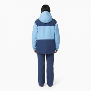 Traje de esquí cálido e impermeable para mujer, chaqueta de invierno con capucha a prueba de viento, ropa deportiva para la nieve al aire libre - Product Image 4