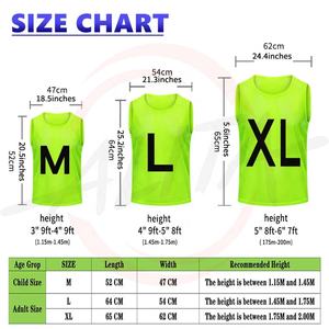 เสื้อกั๊กสำหรับฝึกฟุตบอลระบายอากาศได้ดีเสื้อกล้ามฟุตบอลตาข่ายสำหรับฝึกฟุตบอล - Product Image 6