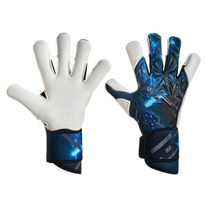 Gants de gardien de but unisexes professionnels en PU, antidérapants, avec fermeture à lacets, pour l'entraînement et les matchs de football, avec protection des doigts et du pouce - Product Image 1