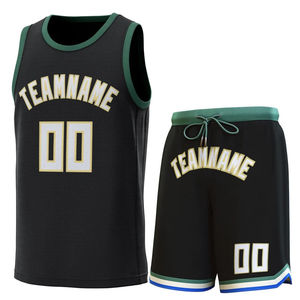 Maillot de basketball personnalisé 2026 en gros avec logo, design privé, noms et numéros de joueurs, 100 % polyester, imprimé numériquement, col en V - Product Image 2