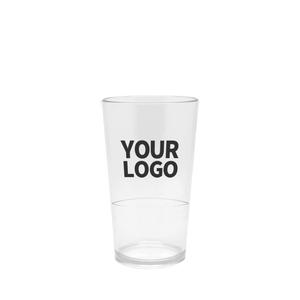 Vaso de Plástico Transparente Reutilizable REUP de 17oz/500ml, Unisex, para Bebidas Frías, con Logotipo Personalizado - Product Image 2