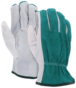 Guantes de Seguridad de Cuero Vacuno de Primera Calidad, Protección para las Manos, Cómodos para Conductores, Antiestáticos y Resistentes al Calor - Product Image 5