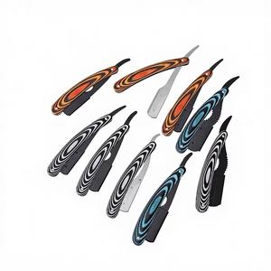 Wood Handle Folding Knife Stainless Steel <b>Blade</b> Outdoor <b>Single</b> <b>Blade</b> Multi Tool <b>Razor</b> - Product Image 1