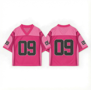 Maillot de football américain personnalisé OEM ODM Fabricant Vêtements d'équipe de qualité supérieure à manches courtes Marque privée Vêtements de sport en gros 100% - Product Image 2