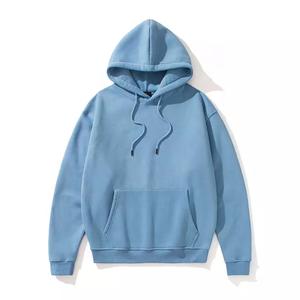 Conjunto de Sudadera con capucha de gran tamaño con estampado de manga larga para hombre de muestra gratis OEM 50% Algodón 50% poliéster sudadera de invierno al por mayor - Product Image 3