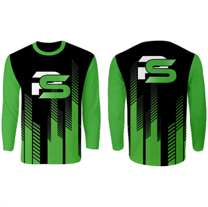 Conjunto de Uniforme de Fútbol y Camiseta de Fútbol Personalizada, Transpirable, Ligera, de Secado Rápido, Sublimada, Negra, de Manga Corta - Product Image 4