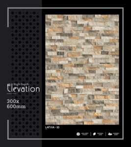 Azulejo de Porcelana de Alta Gama para Pared, 300x600mm, 30x60cm, 12x24, Acabado Mate, Texturizado, Cerámico, Decorativo para Interiores - Product Image 5