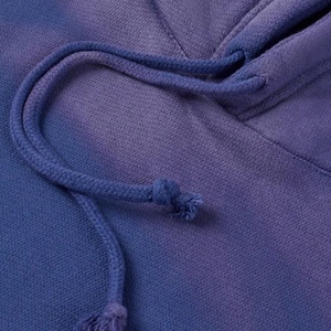 เสื้อฮู้ดดี้ผู้ชายแบบสวมหัว แขนยาว สีพื้น สไตล์สตรีทแวร์ ผลิตตามสั่ง (OEM) เนื้อผ้าฝรั่งเศสเทอร์รี่ 100% คอตตอน หนานุ่ม ใส่สบาย ทรงลำลอง - Product Image 5