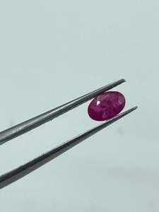 Espinela Natural de Grado Lujo, Corte Ovalado, Rojo Rosado, 4x6mm, Piedra Suelta, Calidad Premium para Joyería, para Mujer - Product Image 2