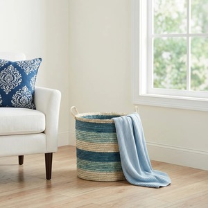 Premium Quality Macrame <b>Basket</b> For Stylish Home Storage Organizer Bathroom Kitchen Bedroom And Elegant Interior Decor - Product Image 5