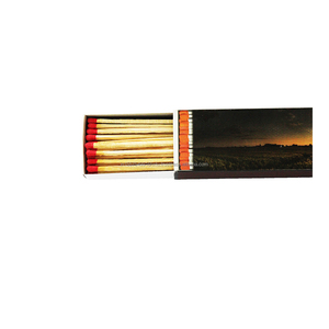 Caja de Fósforos para Barbacoa 110x65x20mm, 40 Fósforos de Seguridad, Encendedor de Fuego Confiable para Cocinar al Aire Libre y en el Patio Trasero - Product Image 1