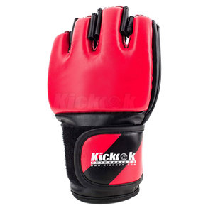 Guantes de MMA de Cuero de Alto Rendimiento con Acolchado Adicional, Cierre de Gancho y Bucle, Soporte Seguro para la Muñeca, para Entrenamiento en el Gimnasio - Product Image 2