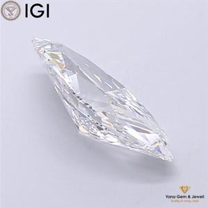 Diamante Cultivado en Laboratorio CVD de Corte Marquesa, 4.01 Quilates, Color E, Claridad VVS1, con Certificado IGI, de Alta Calidad, Perfecto para Anillo de Ensueño - Product Image 3