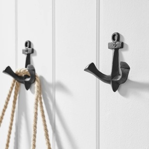 Crochets doubles en métal de qualité supérieure, organisateur mural durable et gain de place - Product Image 1