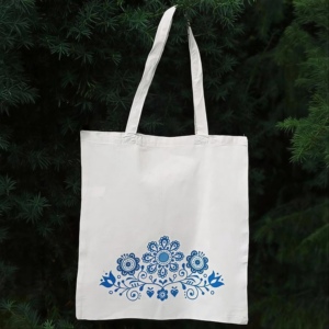 Sac fourre-tout en toile de coton robuste, écologique, réutilisable pour les courses, avec impression de logo personnalisé, poignée en coton, taille moyenne - Product Image 6