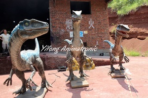 Jurassic Park Animatronic Velociraptor Simulación Raptor Modelo en Venta - Product Image 4