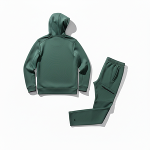เสื้อฮู้ดดี้สตรีทแวร์แบบยูนิเซ็กซ์ ผ้าเจอร์ซีย์เนื้อหนา 100% ผ้าฝ้าย รับผลิตแบบ OEM ODM สกรีนลาย - Product Image 4