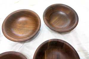 Ensemble de service de collations en bois naturel abordable avec plusieurs bols individuels pour noix, chocolats, fruits secs et apéritifs - Product Image 5