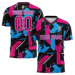 Camiseta de Fútbol Más Vendida, 100% Poliéster, Transpirable, Logotipo Personalizado OEM, Absorbe la Humedad, Protección UV, Mejor Diseño - Product Image 6