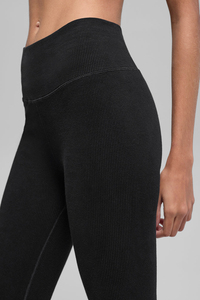 Leggings de fitness pour femmes avec logo personnalisé, taille basse, sans couture, pantalon d'entraînement de gym - Product Image 2