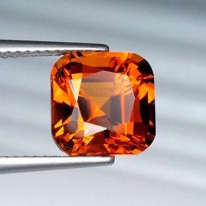 Citrino natural de Madeira, corte cojín personalizado, piedra preciosa suelta, cuarzo naranja dorado para la fabricación de joyas. - Product Image 2