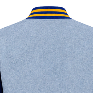 Chaqueta Bomber Universitaria Personalizada Sigma Gamma Rho para Mujer, Ropa Exterior de Hermandad Griega, Parche de Letras Bordadas, Botones a Presión, Estilo Casual - Product Image 4