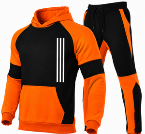 Ensembles de survêtements de football unisexes ajustés, respirants et confortables, avec lettrage, design haut de gamme, pour le printemps, vente en gros - Product Image 3