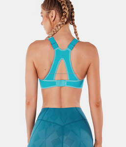 2023 femmes de haute qualité U cou Yoga sport soutien-gorge bretelles convertibles soutien moyen respirant écologique nouveau Design de mode - Product Image 2
