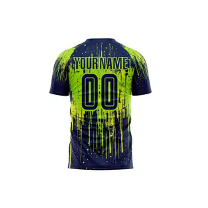 Camiseta de Fútbol de Secado Rápido con Estampado Digital por Sublimación Personalizada de Alta Calidad para Adultos, Estilo Superior, Logotipo del Equipo, Excelente Precio Económico - Product Image 2