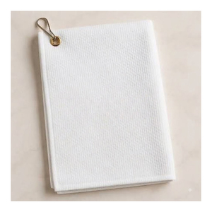 Serviette de golf haut de gamme avec logo personnalisé, serviette de sport douce et absorbante pour les joueurs de golf et les activités de plein air - Product Image 4