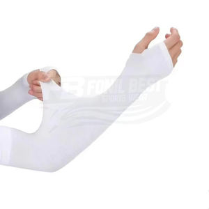 Al por mayor, mangas deportivas personalizadas unisex de punto de Spandex/Nylon transpirables con protección UV solar para ciclismo, baloncesto y deportes de hielo al aire libre. - Product Image 3