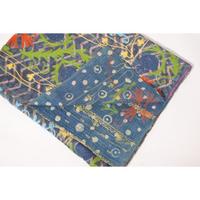 Couverture Kantha Suzani faite à la main, couvre-lit vintage en coton à motifs floraux, couverture bohème indienne, décoration de literie, écologique, lavable, pour la maison