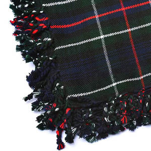 Tartán Escocés Tradicional del Clan Mackenzie de 16 oz, Diseño a Cuadros, Acrílico Premium, Lana Cálida, OEM ODM - Product Image 3