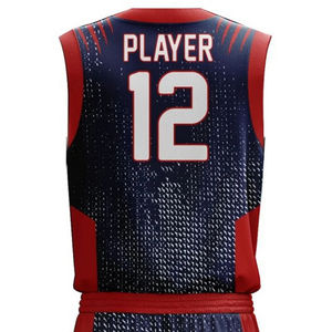 Ensemble complet de maillot et short de basketball imprimé de haute qualité, respirant, personnalisé pour adulte, séchage rapide, tenue de sport - Product Image 5