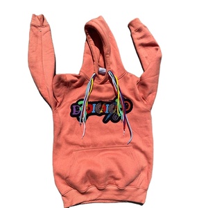 Sudaderas con capucha bordadas de peso pesado logotipo personalizado hombres desgastados sobre tamaño en blanco ácido Vintage lavado bordado Sudadera con capucha OEM - Product Image 1