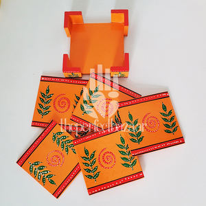 Cesta de Madera de Naranjo - Marca theperfectbazaar, Decoración para el Hogar, Hecha en Uttar Pradesh - Product Image 3