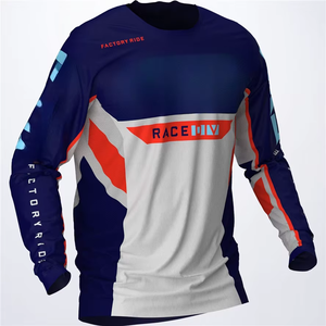 Chemises de moto sur mesure pour hommes, grandes tailles, manches longues, maillots de motocross pas chers - Product Image 1