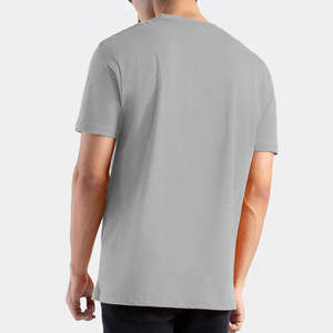 Mens Polyester Cotton Slim Fit <b>T</b> <b>Shirt</b> Crew Neck Short Sleeve Breathable Anti Wrinkle Custom Logo Wholesale Bulk Wear - Product Image 5