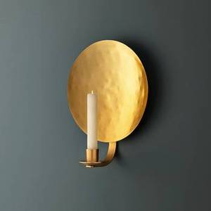 Lampe murale ronde en laiton antique, design moderne, facile à installer et à entretenir, idéale pour l'éclairage de chevet, parfaite pour la décoration du salon - Product Image 5